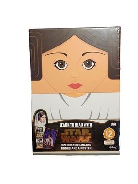 Star Wars NEW sealed Learn to read  3 book set + poster level 2